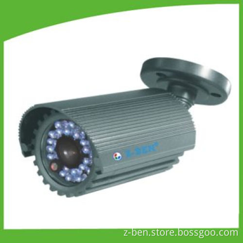 Weatherproof IR Camera with 420 to 700TVL Horizontal Resolution and 20m IR Distance